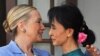 Sekretè Deta Hillary Clinton Rankontre Lidè Opozisyon an nan Bimani, Aung Sang Suu Kyi