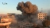 حمله هوایی سوریه به نواحی زیر کنترل شورشیان 