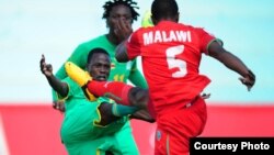 Warriors in action at Levy Mwanawasa Stadium this year in a COSAFA Castle Cup semi-final match clash with Lesotho. (File Photo)