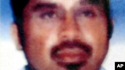 FILE - In this photo released by Indonesian National Police on Aug. 21, 2003, Southeast Asian terror mastermind Hambali is shown.