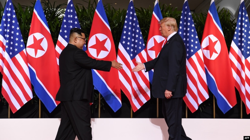 Саммит лидеров США и КНДР в Сингапуре, июнь 2018 года