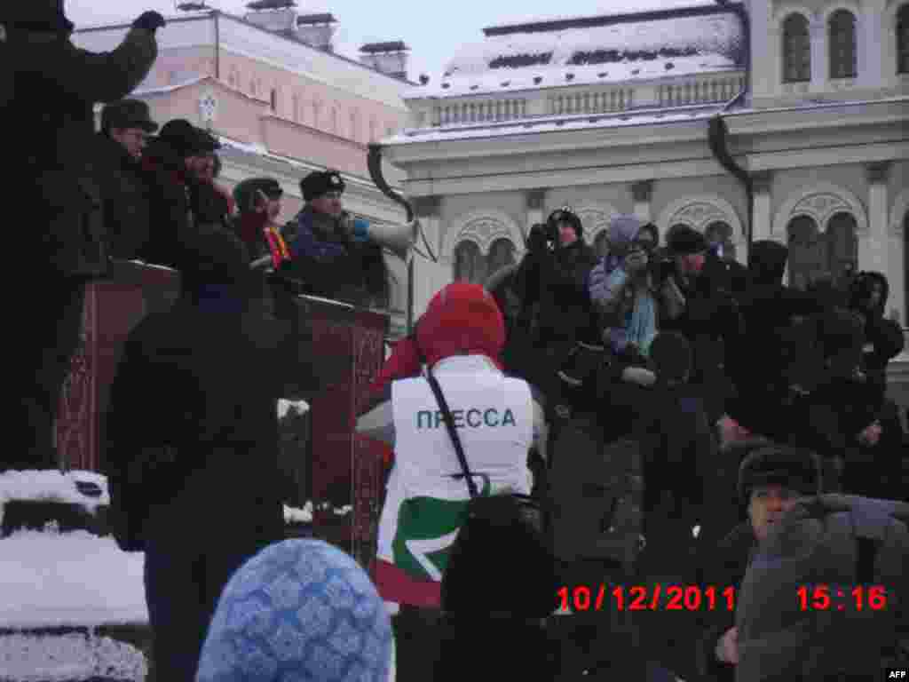 10 декабря, Казань – митинг потербовал перевыборов