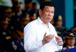 ​ប្រធានាធិបតី​ហ្វីលីពីន Rodrigo Duterte៕