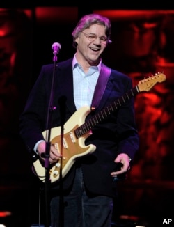 FILE - Steve Miller performs at the 25th annual ASCAP Pop Music Awards, in Los Angeles, April 9, 2008.