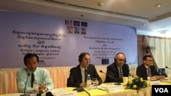 Một hội thảo về thương mại của Campuchia và Phòng Thương mại EU (EuroCham).