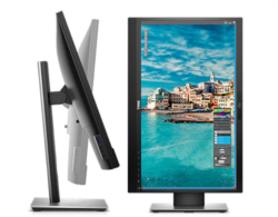 During the CES 2021, virtual show, computer maker Dell showed off a video-conference monitor that is easy to move around to get to the best position for video calls. (Dell)