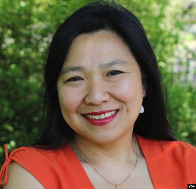 Dân biá»u Tiá»u bang Washington Mỹ-Linh Thái (FB MyLinh Thai)