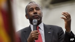 Mgombea urais wa Republican, Ben Carson