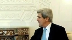 Syria Civil War Dominates Kerry's First Foreign Trip