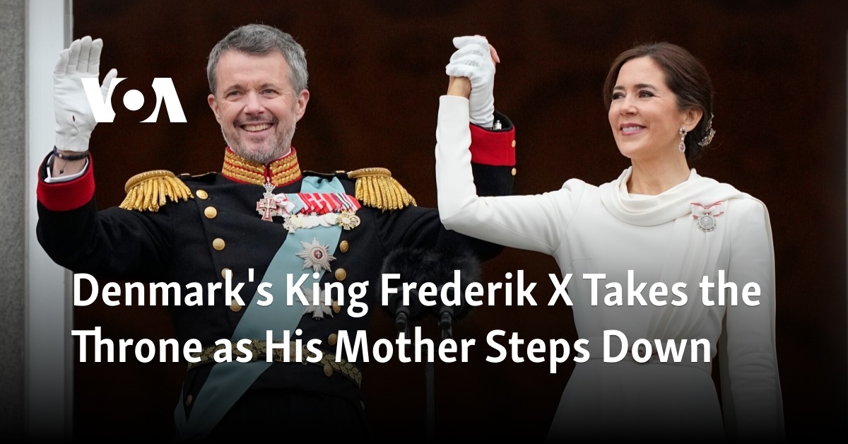 Denmark's King Frederik X Takes the Throne as His Mother Steps