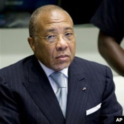 Former Liberian President Charles Taylor is seen at the U.N.-backed Special Court for Sierra Leone in Leidschendam, Netherlands (File Photo - August 5, 2010).