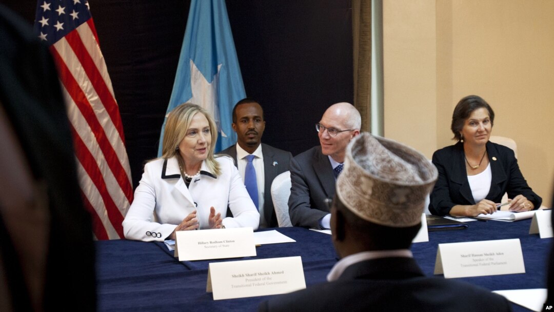 Kulanka Clinton iyo Madaxda Soomaalida