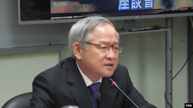 台灣在野黨國民黨前立委林郁方(美國之音張永泰拍攝)