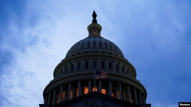 The U.S. Capitol building is seen in Washington, Dec. 6, 2021.