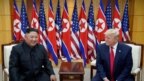 Tổng thống Mỹ Donald Trump và lãnh đạo Triều Tiên Kim Jong Un.