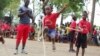 US Olympian Helps Guinean Girls Jump Ahead