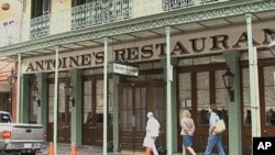 Antoine's restaurant in New Orleans