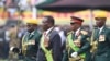 Zimbabwe President Emmerson Mnangagwa and Vice President Constantino Chiwenga