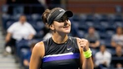 US Open အမျိုးသမီးတင်းနစ် ၁၉ နှစ်သမီး Andreescu က Serena Wlliams ကို အနိုင်ရ ဗိုလ်စွဲ