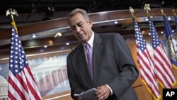 Chủ tịch Hạ viện John Boehner nói phe Cộng hòa sẽ cùng nhau chống đỡ các đề xuất của đảng Dân chủ