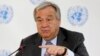 UN Chief Warns World Faces More Dangers in Year Ahead