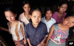 A group of Cambodian women