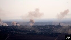 ဆီးရီးယား အစိုးရ စစ္ေလယာဥ္ေတြ Aleppo ၿမိဳ႕တ၀ိုက္နဲ႔ တျခား ေဒသေတြမွာ ေလေၾကာင္းကေန တိုက္ခိုက္ခဲ့