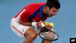 ဆာဘီးယား တင္းနစ္ခ်န္ပီယံ Novak Djokovic (ယခင္ပံုေဟာင္း)