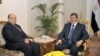 قاهره، نوامبر ۲۰۱۲: محمد مرسی و طلعت ابراهیم عبدالله