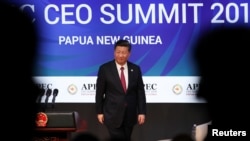 Председатель КНР Си Цзиньпин. Папуа – Новая Гвинея.
