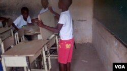 Escolas sem carteiras