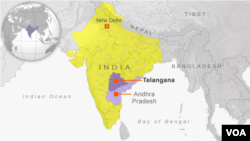 New State Telangana in India