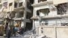 Pasukan Suriah Gempur Pinggiran Kota Damaskus