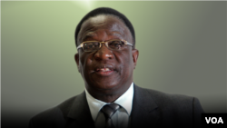 Zimbabwe Vice President Emmerson Mnangagwa.