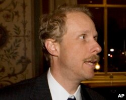 FILE - In this Dec. 11, 2008 file photo, Stephen Feinberg is seen on Capitol Hill in Washington.