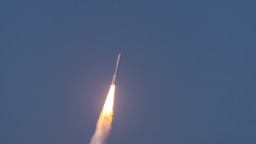 为美国太空军发射的第一颗通信卫星2020年3月26日发射升空（美国空军照片）