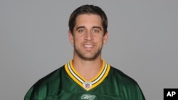 FILE: Quarterback Aaron Rodgers of the Green Bay Packers NFL football team, 2011