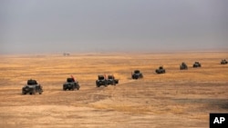 伊拉克的反恐部队准备进攻伊斯兰国，争取夺回摩苏尔(2016年10月24日)