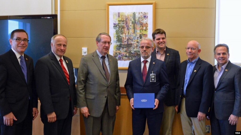 Delegacioni i Kongresit amerikan viziton Maqedoninë, Shqipërinë