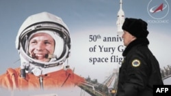 Các buổi lễ diễn ra tại thủ đô Moscow của Nga để tưởng nhớ nhà du hành vũ trụ Yuri Gagarin