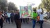تظاهرات در مریوان در پی مرگ چهار فعال محیط زیست در آتش سوزی جنگل