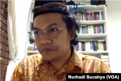 Peneliti Utama LIPI, Prof Ahmad Najib Burhadi. (Foto: VOA/Nurhadi Sucahyo)