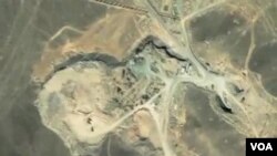 تصویر ماهواره ای از منطقه نظامی پارچین
