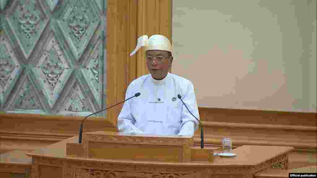 အမ်ဳိးသားလႊတ္ေတာ္ ဥကၠ႒ ဦးခင္ေအာင္ျမင့္