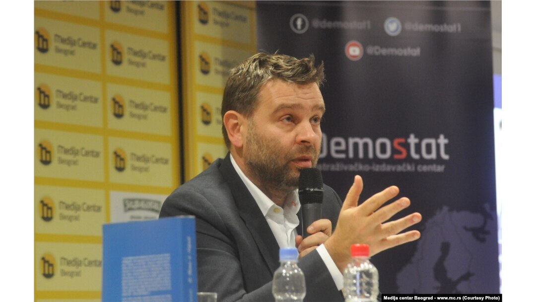 Žan-Kristof Buison, zamenik direktora magazina "Figaro" (Foto: Medija centar Beograd - www.mc.rs)