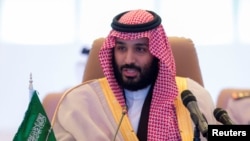 Combate sem trégua ao terrorismo - Príncipe herdeiro da Arábia Saudia Mohammed bin Salman . 