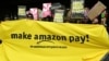 Des salariés d'Amazon manifestent contre leurs conditions de travail à Berlin
