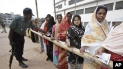 Women voting in Bangladesh. (file)