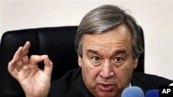 Alto-comissario para os Refugiados, Antonio Guterres