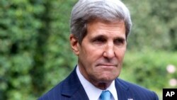 FILE - US Secretary of State John Kerry.